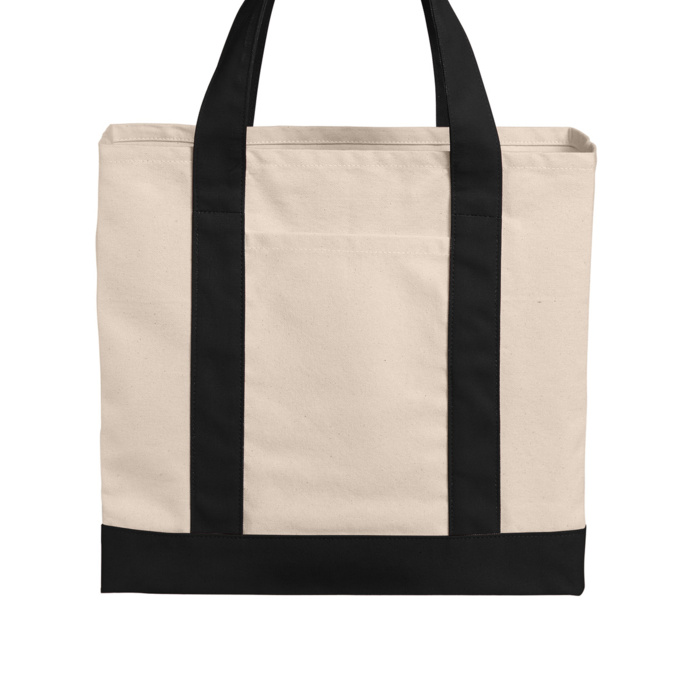Cotton Canvas Two Tone Tote Thumbnail