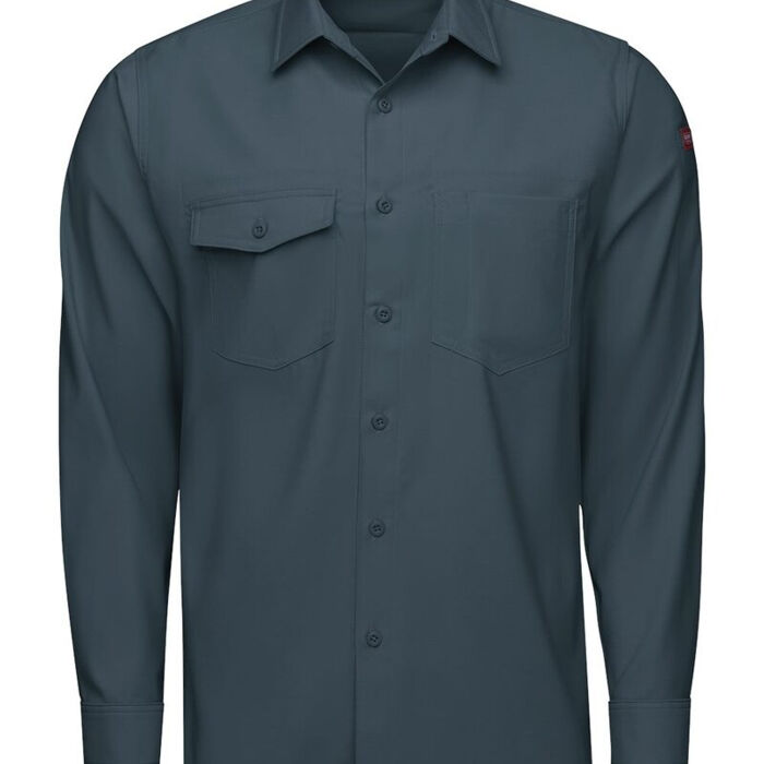 Men's Tall Cooling Long Sleeve Work Shirt Thumbnail