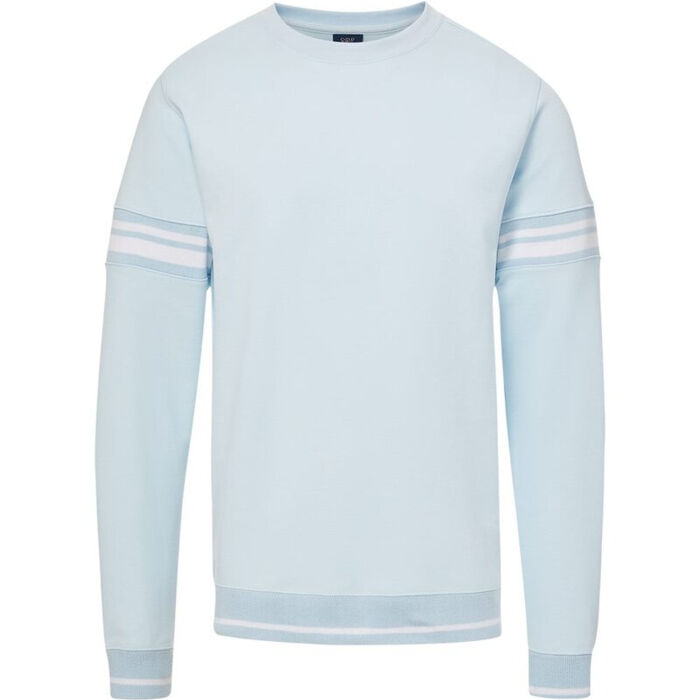 Men's Donovan Striped Crewneck Sweatshirt Thumbnail