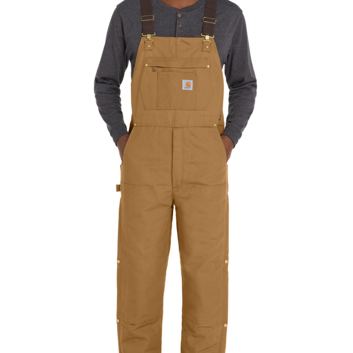 Tall Firm Duck Insulated Bib Overalls Thumbnail