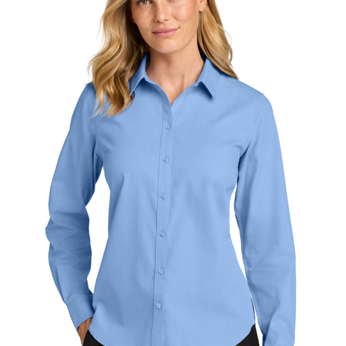 Women's Long Sleeve Nailhead Easy Care Shirt Thumbnail