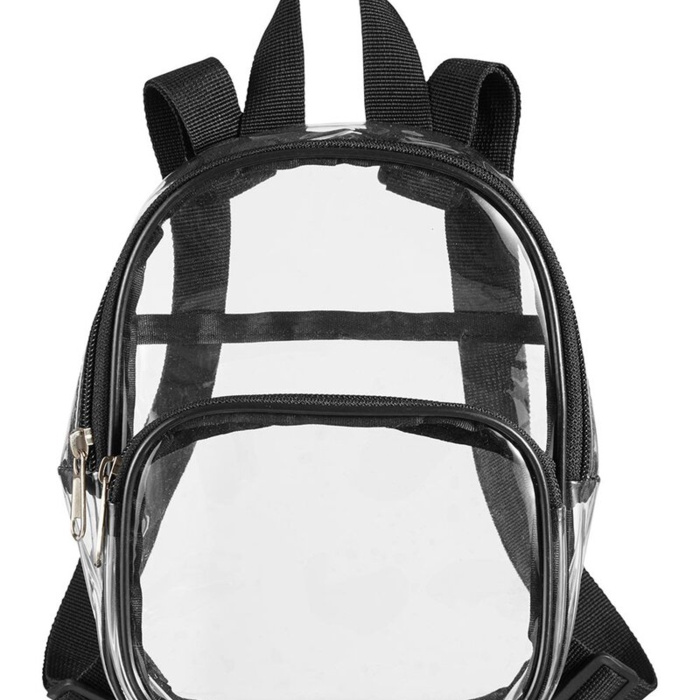 Clear PVC Mini Backpack Thumbnail