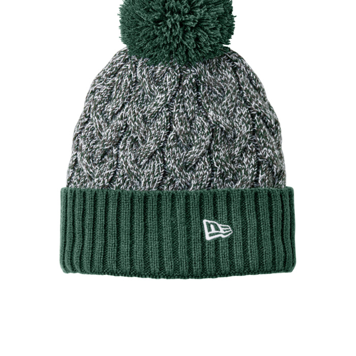 Marled Knit Pom Beanie Thumbnail