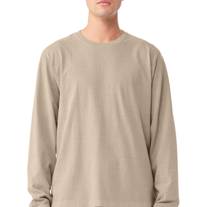 Unisex Heavyweight Garment Dyed Long Sleeve Tee Thumbnail