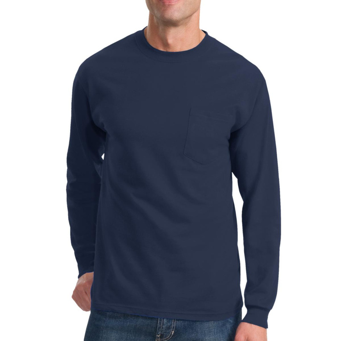 Long Sleeve Essential Pocket Tee Thumbnail