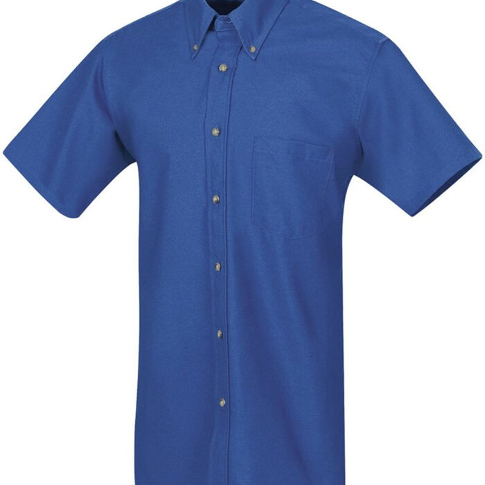 Men's Poplin Short Sleeve Dress Shirt Thumbnail