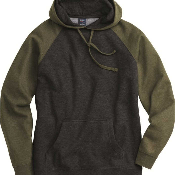 Unisex Raglan Hooded Sweatshirt Thumbnail
