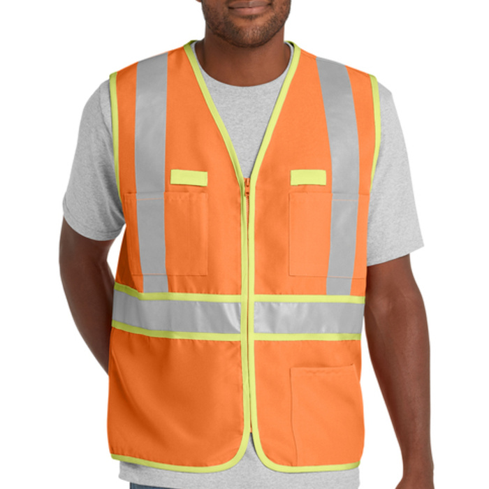 Ansi 107 Class 2 Dual Color Safety Vest Thumbnail