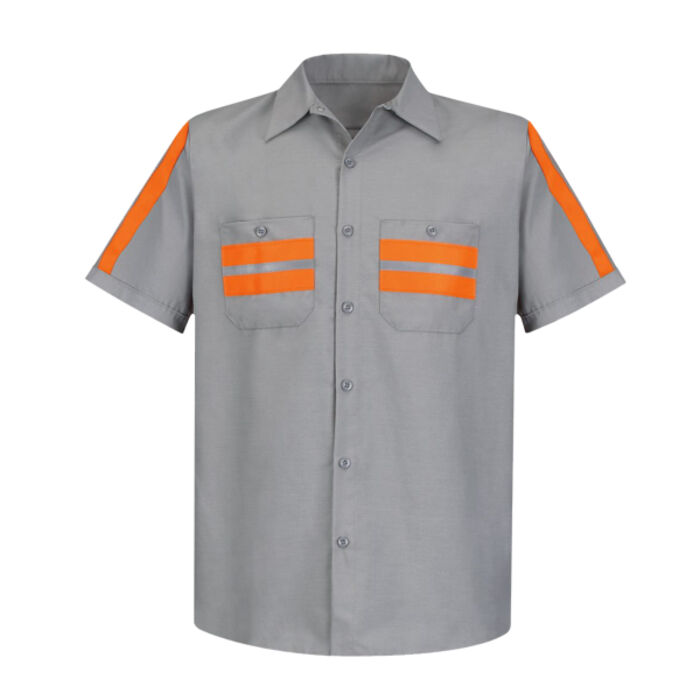 Men's Enhanced Visibility Industrial Work Shirt Thumbnail