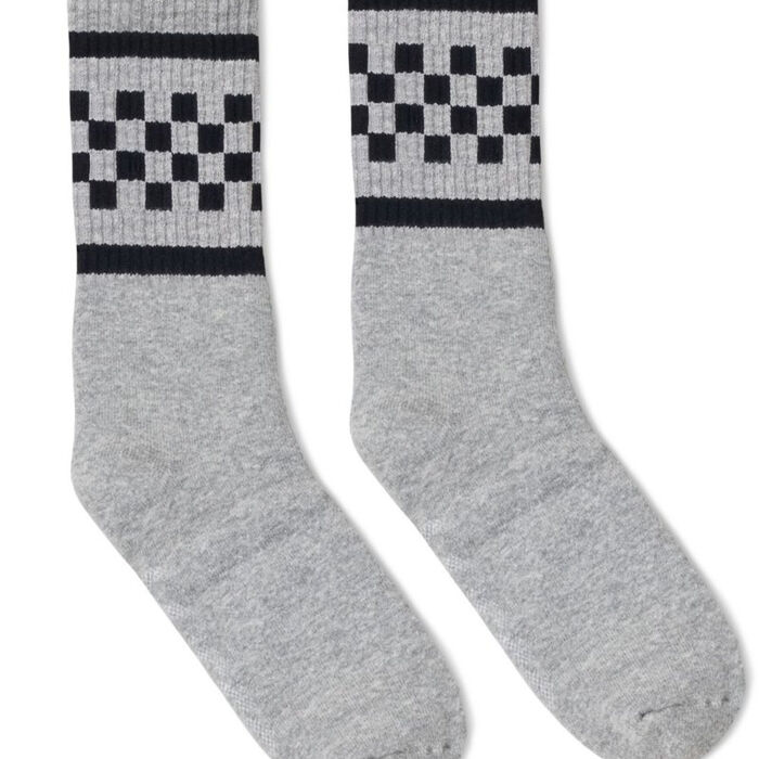 USA-Made Checkered Crew Socks Thumbnail