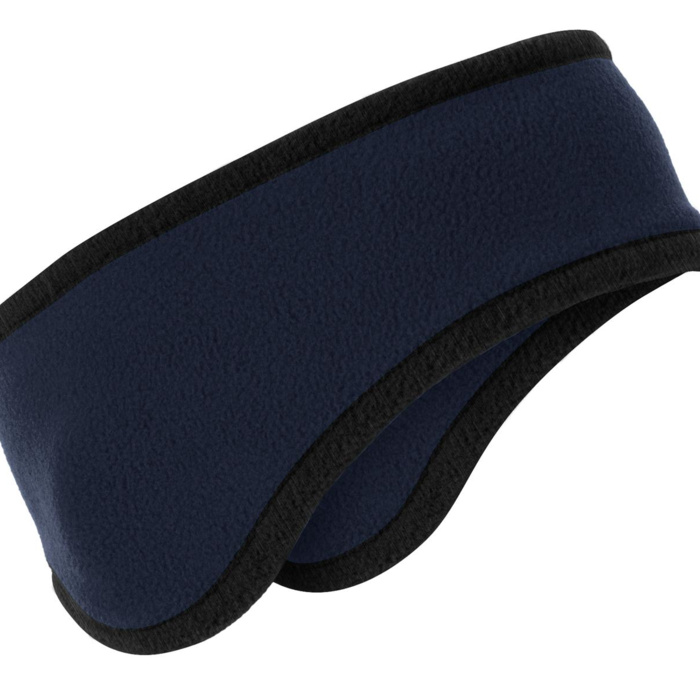 Two Color Fleece Headband Thumbnail
