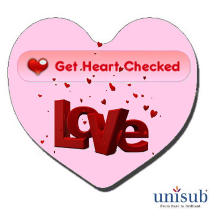 Heart Shaped Plastic Photo Magnet Thumbnail