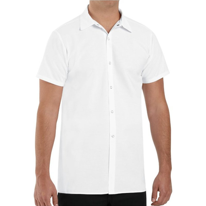Poly/Cotton Cook Shirt Longer Length Thumbnail