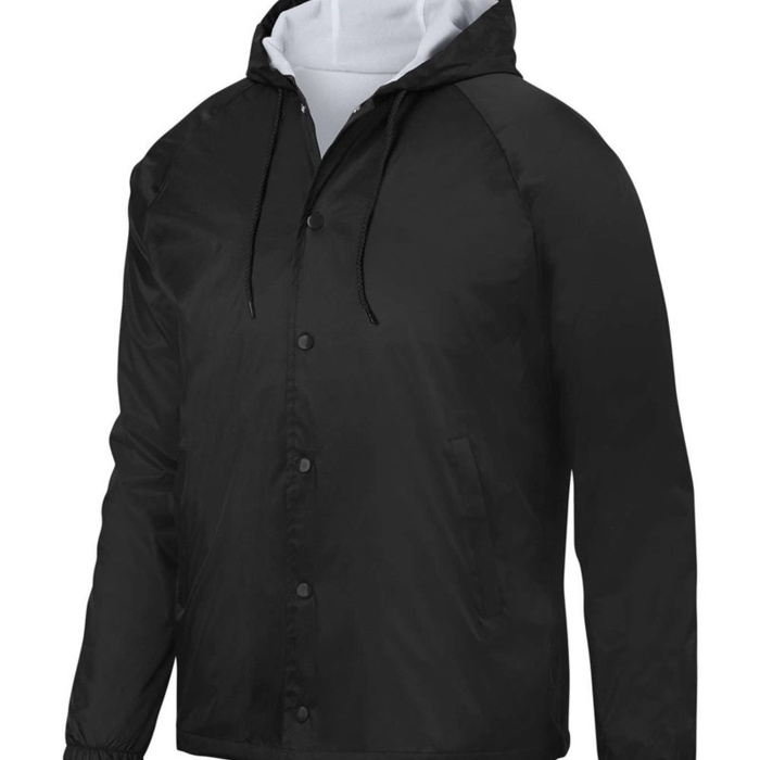 Unisex Hooded Coach's Jacket Thumbnail
