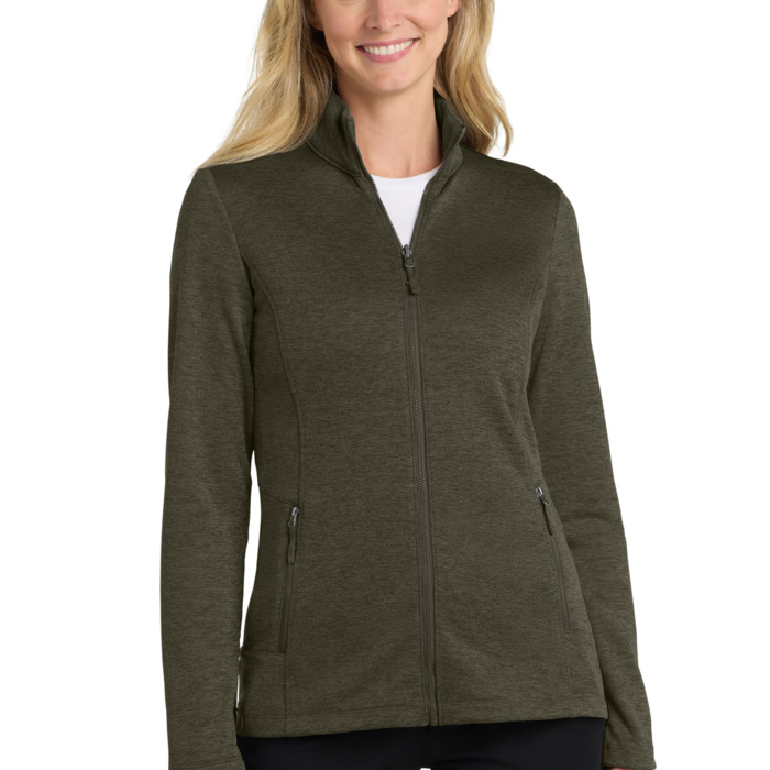 Women's Collective Striated Fleece Jacket Thumbnail