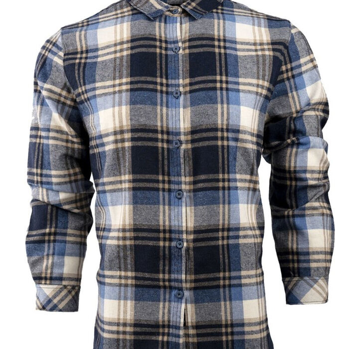 Women's No Pocket Yarn-Dyed Flannel Shirt Thumbnail