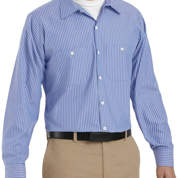 Men's Tall Premium Long Sleeve Work Shirt Thumbnail