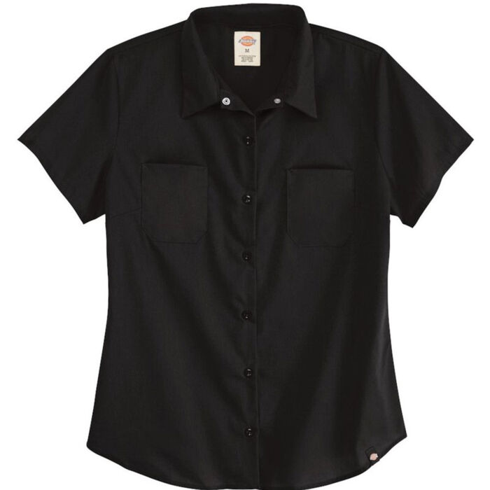Women's Industrial Short Sleeve Work Shirt Thumbnail