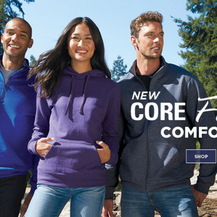 Shop Hooded Sweatshirt Cotton & Blend  Thumbnail