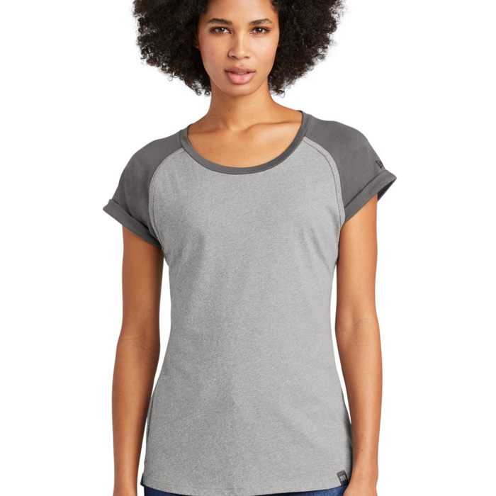 Copy of ® Ladies Heritage Blend Varsity Tee Thumbnail