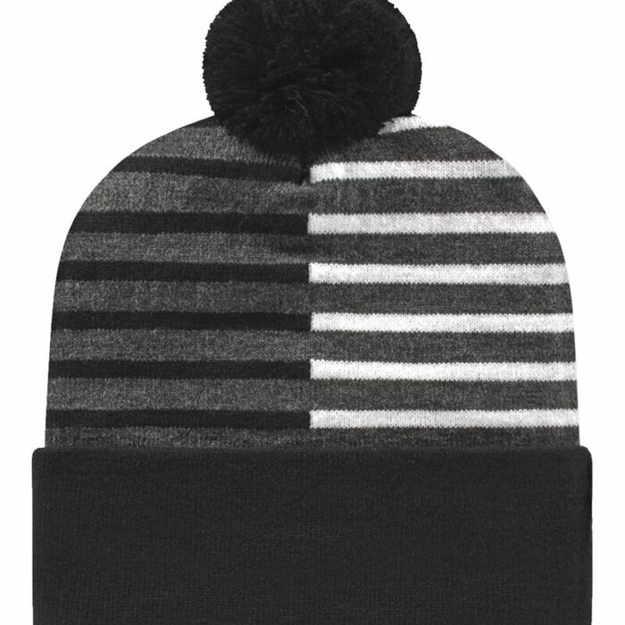 RKH12W USA-Made Half Color Beanie Thumbnail