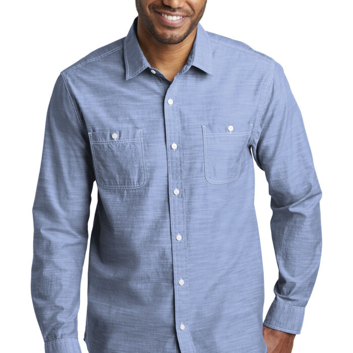 W380W Slub Chambray Shirt Thumbnail
