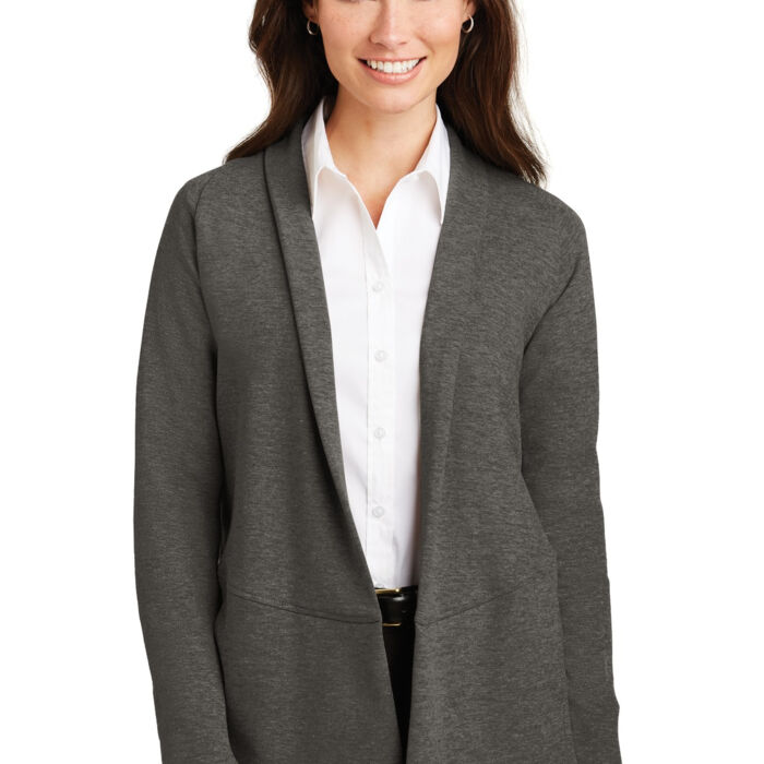 L807W Ladies Interlock Cardigan Thumbnail
