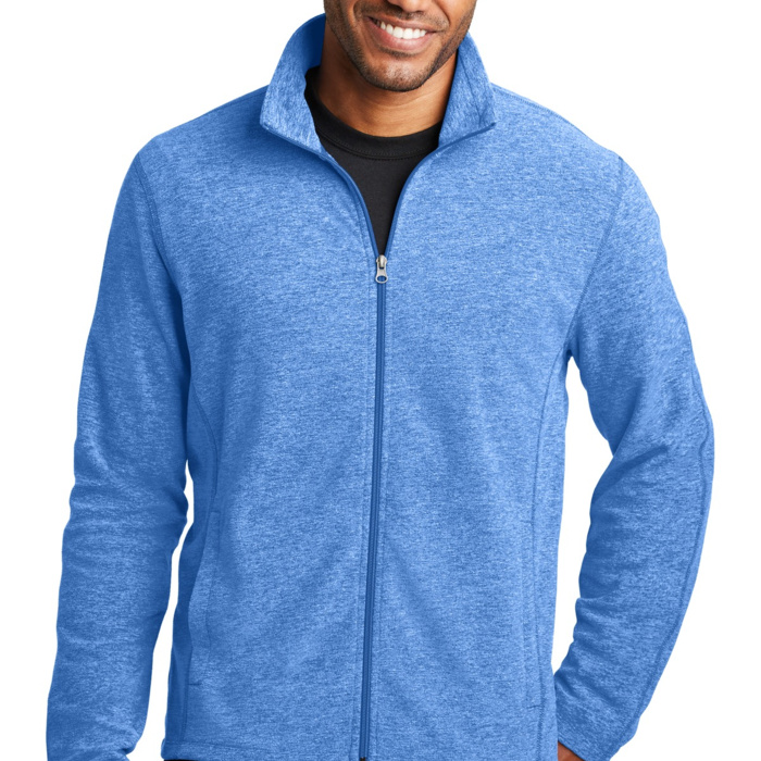 F235W Heather Microfleece Full Zip Jacket Thumbnail
