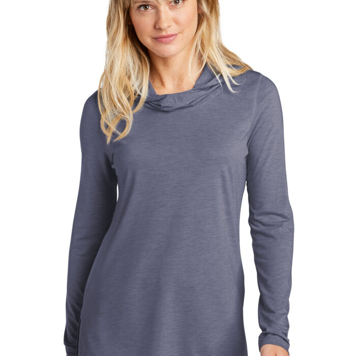 LST406W ® Ladies PosiCharge ® Tri Blend Wicking Long Sleeve Hoodie Thumbnail