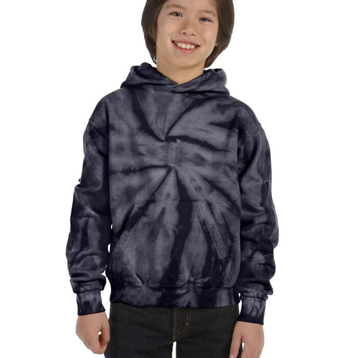 CD877YW Youth 8.5 oz. Tie-Dyed Pullover Hooded Sweatshirt Thumbnail