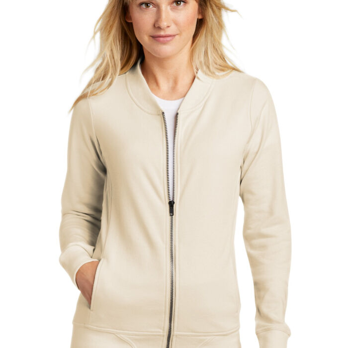 LST274W ® Ladies Lightweight French Terry Bomber Thumbnail