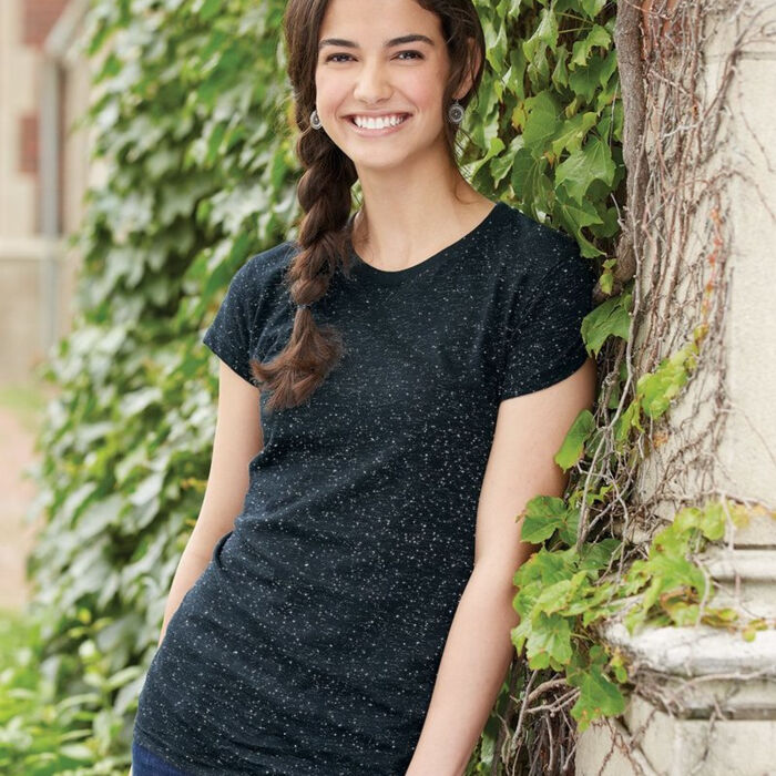 Women’s Glitter Short Sleeve T-Shirt Thumbnail