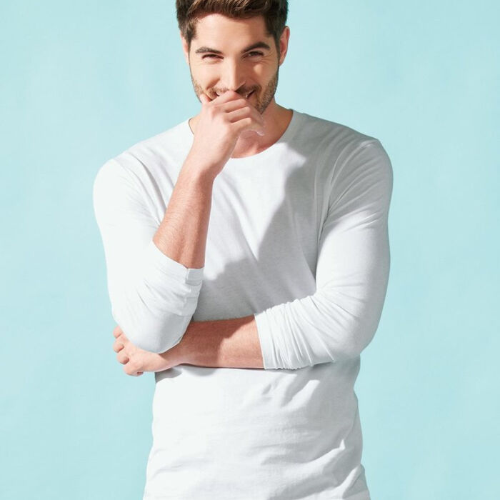 Cotton Long Sleeve Crew Thumbnail