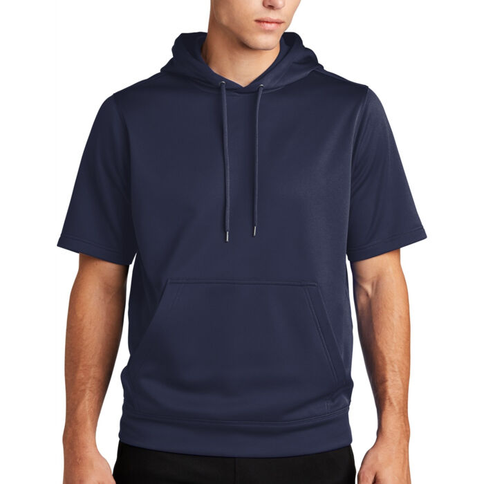 ® Sport Wick ® Fleece Short Sleeve Hooded Pullover Thumbnail