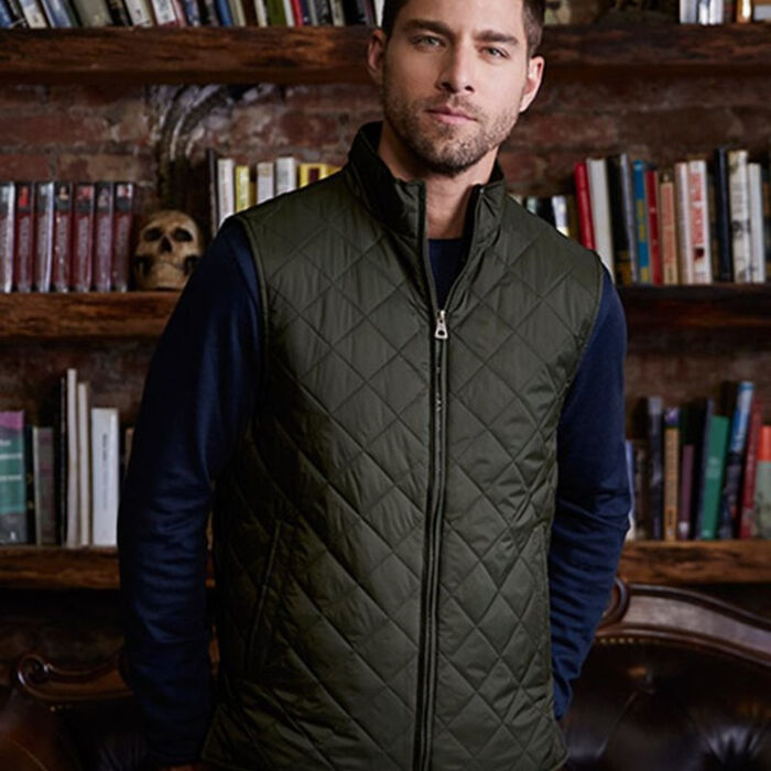Vintage Diamond Quilted Vest Thumbnail