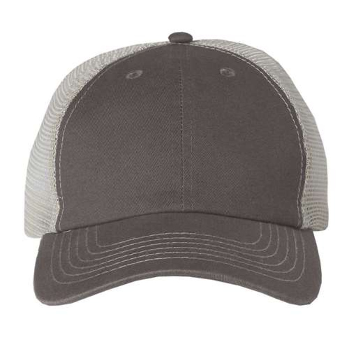 Contrast-Stitch Mesh-Back Cap Thumbnail