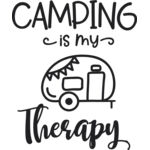 Camping is my therapy Thumbnail