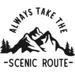 always take the scenic route Thumbnail