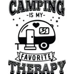 camping is my favorite therapy Thumbnail