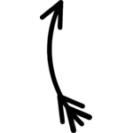 Right curved arrow Thumbnail
