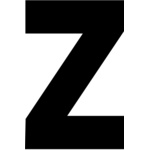 Baseball Alphabet Z center Thumbnail