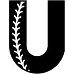 Baseball Alphabet U right Thumbnail