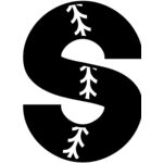 Baseball Alphabet S left Thumbnail