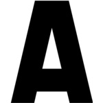 Baseball Alphabet A center Thumbnail