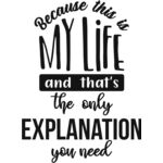 Because this is my life and that s the Thumbnail