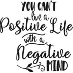 You can t live a positive life with a Thumbnail