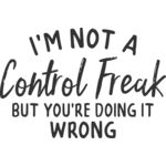 Not a control freak Thumbnail