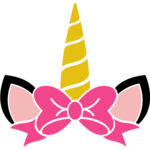 Unicorn monogram Thumbnail