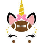 Unicorn Head Football Thumbnail