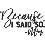 because i said so Thumbnail